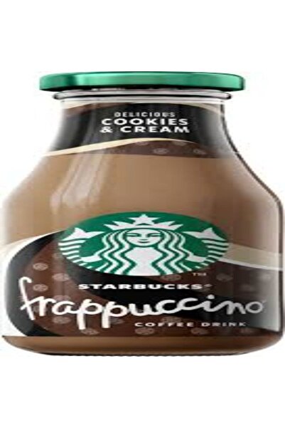 Starbucks مشروب قهوة فرابتشينو بنكهة الكوكيز آند كريم 250 مل × 8
