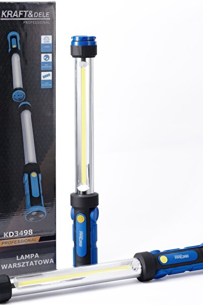 Kraft&dele Lanternă de atelier cu LED dublu și USB-C, 1200LM |