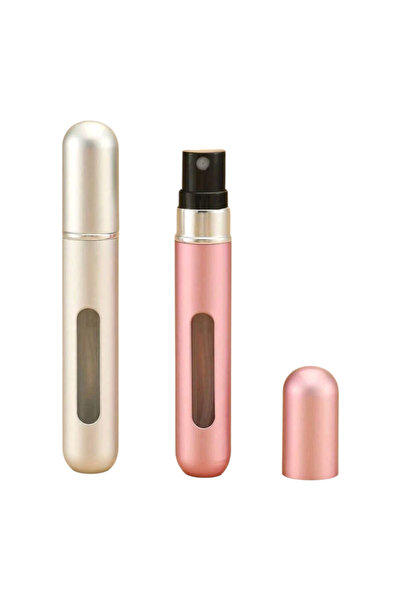 OEM Set sticle parfum reîncărcabile 8ml, gri, roz, atomizor