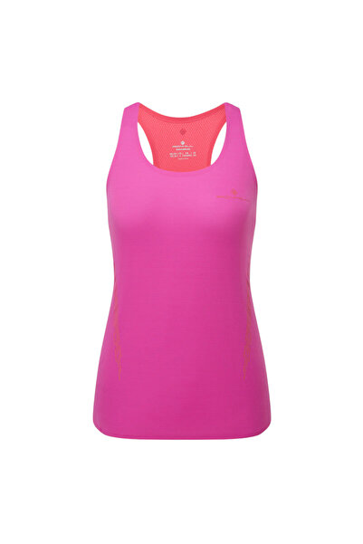 Ronhill Γυναικεία μπλούζα τρεξίματος Tech Race Vest SS 2025-Ροζ-40