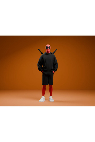 3D Urban Deadpool figür