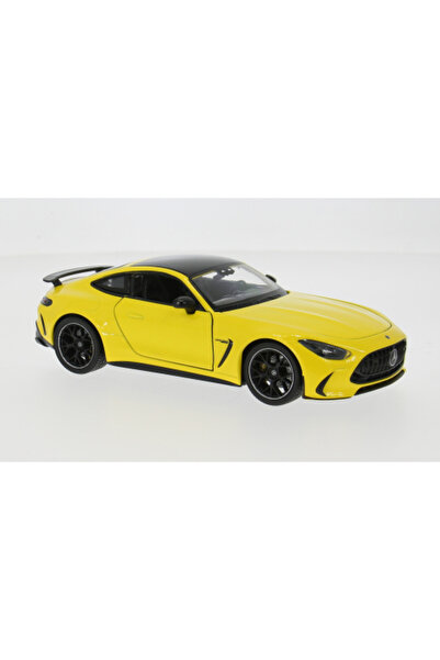 WELLY Κίτρινο μοντέλο αυτοκινήτου Mercedes AMG GT 1:24