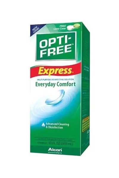 Opti-Free محلول إكسبريس لراحة تدوم طويلاً