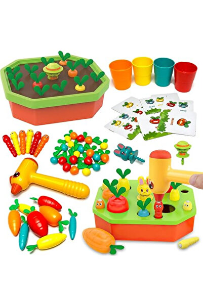 OEM Joc recoltarea legumelor, Montessori, interactiv pentru copii 18+ luni BIK7