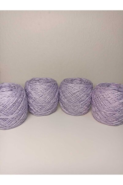 kartopya Lila Renkli Koton Örgü İpi 400gr(4x100 Gr)