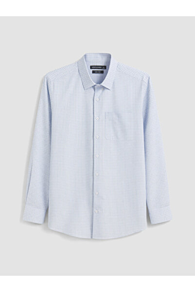 LC Waikiki Esvab • Modern & Distinctive Standard Fit Checkered Embroidered Me...
