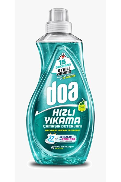 Doa Sıvı Çamaşır Deterjanı Hızlı Yıkama Beyaz Ve Renkliler