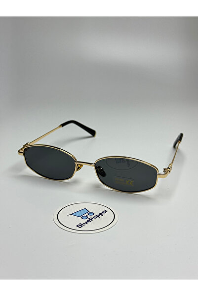 BluePepper Miyus |   Sunglasses Oval Black Glass |   Gold Sap Colored |   Uv4...