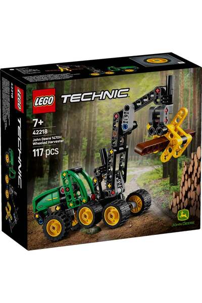 LEGO ® Technic - Utilaj de taiat si stivuit copaci John Deere 1470H (42218)