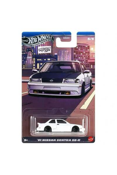 HOT WHEELS Masina metalica, Hot Wheels, Silver Series, 91 Nissan Sentra SE-R,...