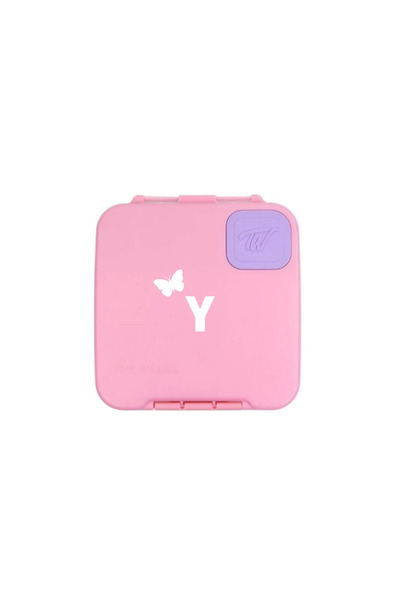 TINY WHEEL Mile Magic Box - Pink - Decorated with the Letter Y