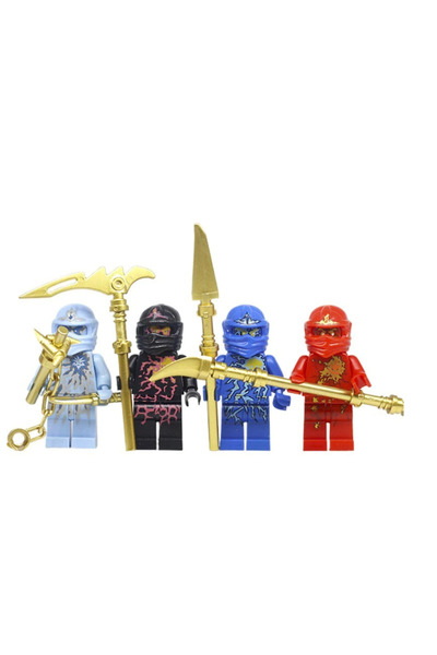 yamanS Ninja Kai Zane Jay Cole Set NRG Suit Klasik Figür Yapı Blok Oyuncak(Cu...