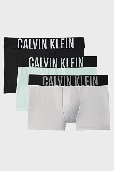 Calvin Klein Logolu 3 Pack Boxer 000NB3611A4UW Erkek BOXER 000NB3611A 4UW