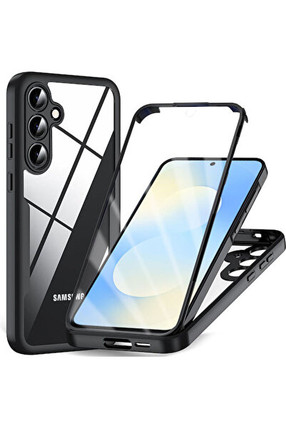 Techsuit ColorVerse 360 Πλήρης Κάλυψη Διαφανής για Galaxy S25 FE