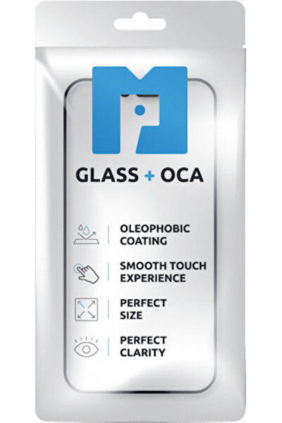 OEM Oca Σκληρυμένο Γυαλί Μαύρο (iPhone 15 Plus / 16 Plus)