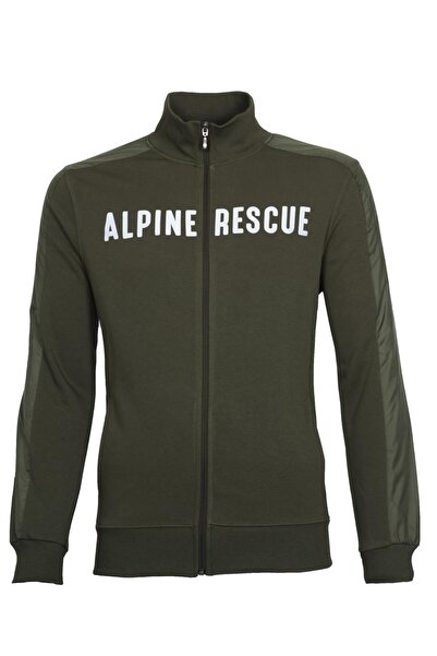 Arma Men's Khaki Zippered Sweatshirt K 21324922001
