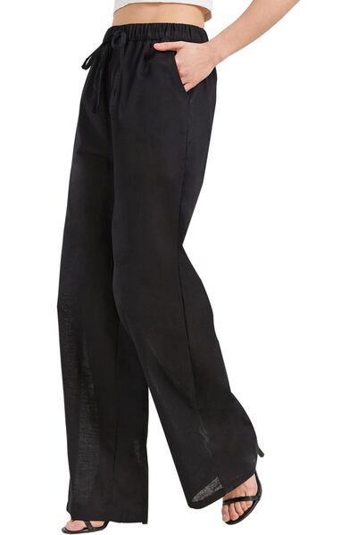 OEM Zylioo Pantaloni Dama De Vară Lungime Extra Largă Picior Larg In Amestec ...