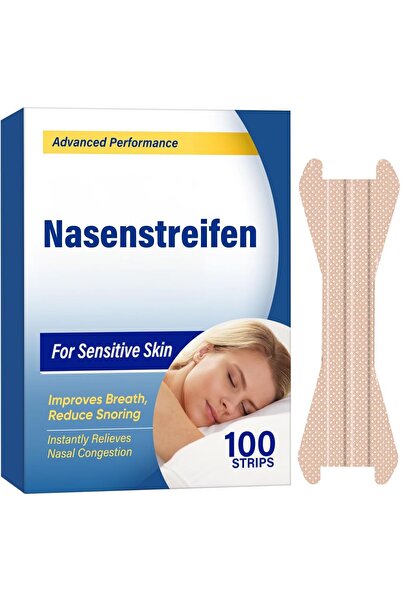 OEM Nasenpflaster Plasturi pentru nas 100 buc. Respirație Sforăit Somn Antren...
