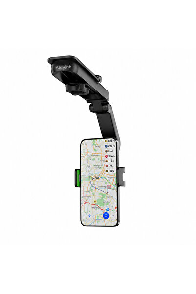 Alayjah Car Sun Visor Phone Holder 2 Pack, 360° Adjustable Mobile Mount, Hand...