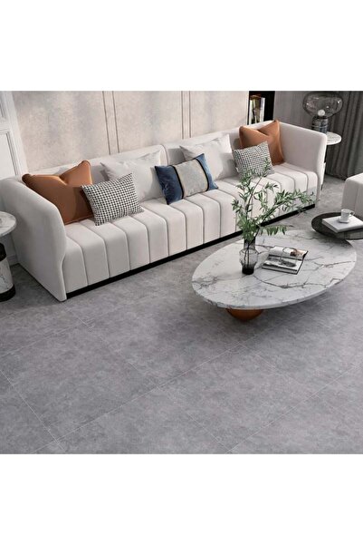 OEM Autocolant Pardoseală PVC, Gri, Aspect Decorativ, 60x60x0.15cm, 0.15cm, 4...