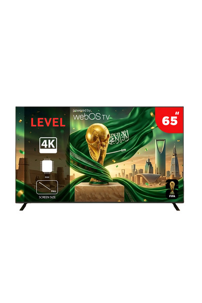 Level 65-inch Smart WebOS 4K UHD TV – Internal Receiver – WLVLU6501WDE
