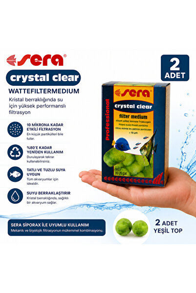 SERA CRYSTAL CLEAR 2 ADET