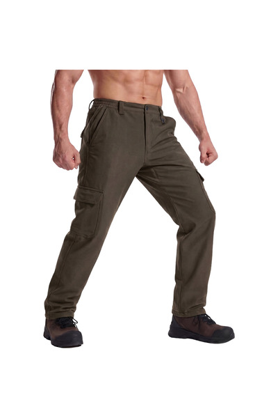 OEM Pantaloni cargo bărbătești vânătoresc camuflaj militar groși rezistenți l...