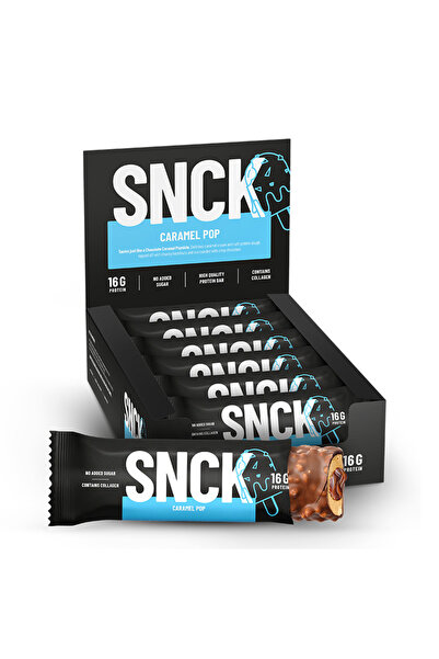Snck Yüksek Protein Bar 55 Gr 12 Adet - KARAMEL FINDIK