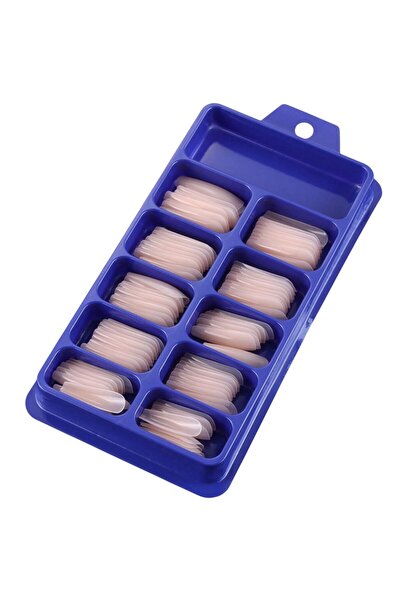 OEM Tips-uri unghii false, nude, set 100 bucati