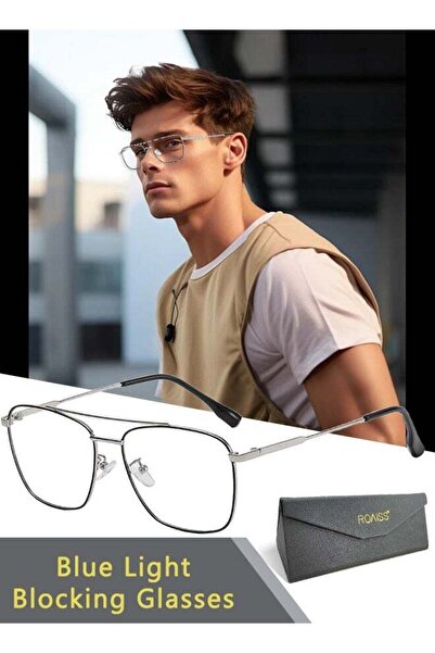 ROAISS Blue Light Blocking Glasses Blue Light Filter Computer Reading Gaming ...