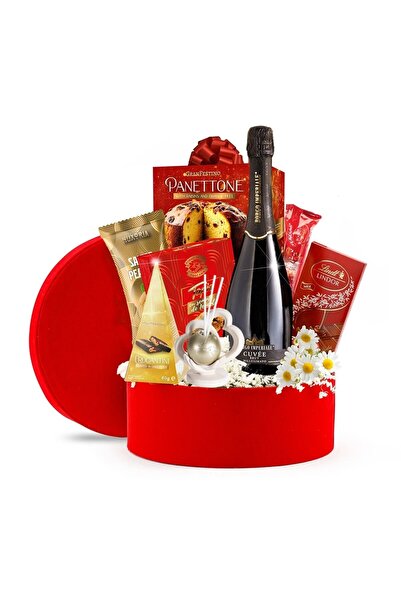 GourmetGift Pachet cadou Imperiale, 9 piese cu Vin Spumant Cuvee Imperiale, P...
