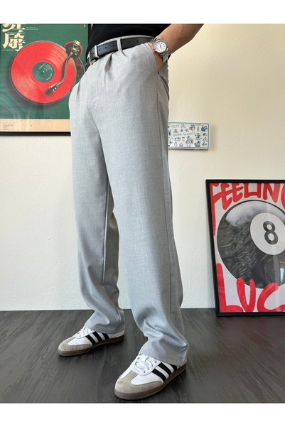 wamoss Arabic Style Pleated Classic Baggy Trousers Pl13 2026