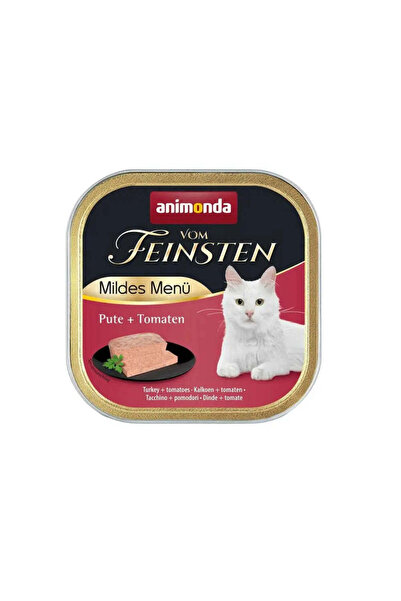 Animonda Hrană pentru pisici Vom Feinsten Adult Mild Menu Curcan cu roșii 100 g