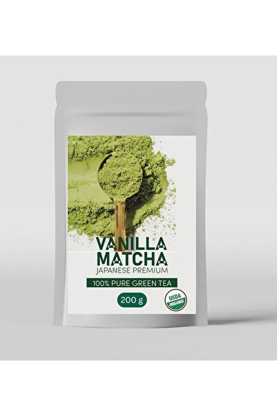 Top Choice Matcha Japanese Premium Pure Green Tea - 200 Grams, Vanilla