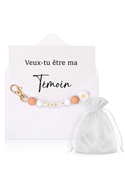 OEM Breloc cadou Hestya, Card de propunere pentru domnișoara de onoare – Idee...
