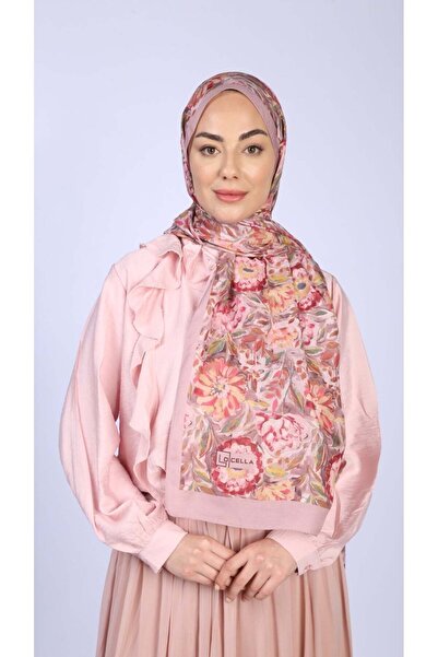 locella Koza Pamuk Şal Pembe
