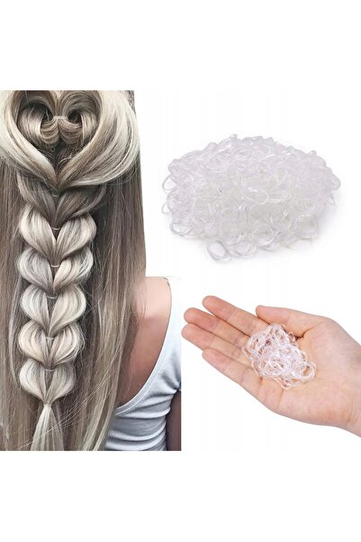 SNM Set De Elastice, SNM, Incolore, Silicona, Punga Cu Fermoar, Multifunction...