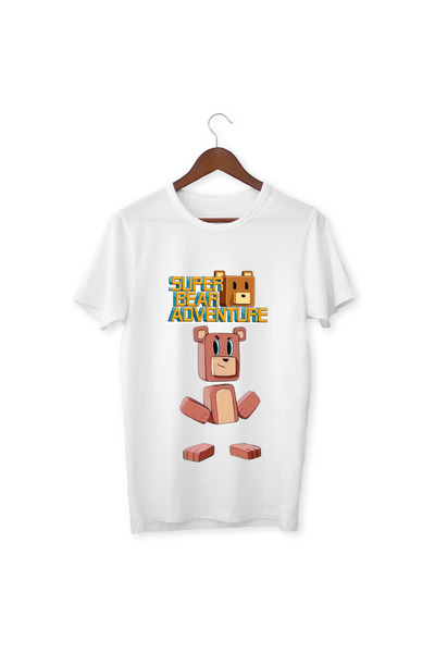 ALPŞAN TİCARET Super Bear Adventure majica za decu sa printom - šarena majica...