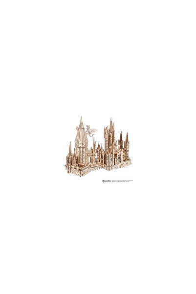 Ugears 3D Παζλ, Κάστρο του Χόγκουαρτς, Ugears, ξύλο, 340 κομμάτια