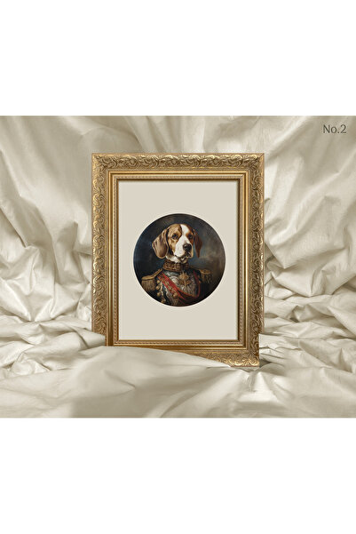 Vetro Design Majstor Aristokrat Beagle Uramljena Slika