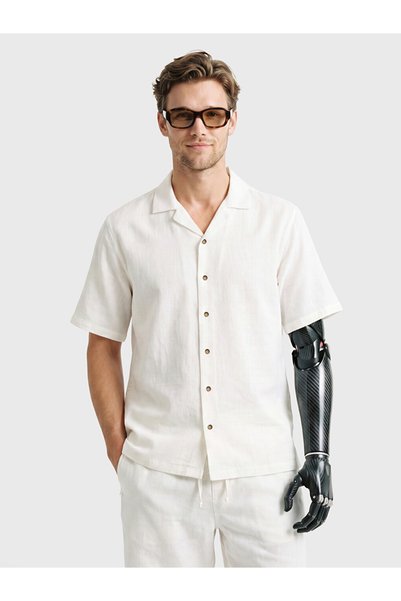 LC Waikiki Lcw Limitlessregular Fit Men's Textured Shirt