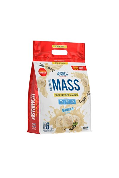applied nutritionn كريتيكال ماس جينر بروتين نكهة الفانيلا 6 كجم - Critical Ma...