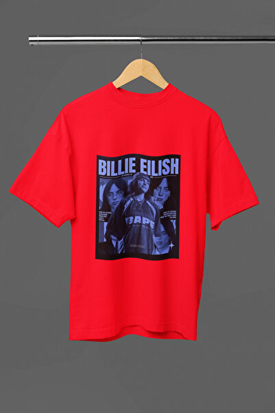 MG Billie Eilish Printed Circular Neck Cotton Oversize Fit Unisex Tshirt