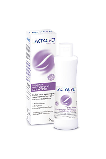 Lactacyd Φάρμα Καταπραϋντικό Καθαριστικό Ευαίσθητης Περιοχής 250ml