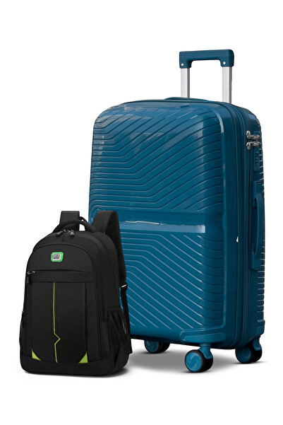 ZAAPPY Hard Shell Luggage With Travel Backpack Combo, 24 Inch, Lightweight Mi...
