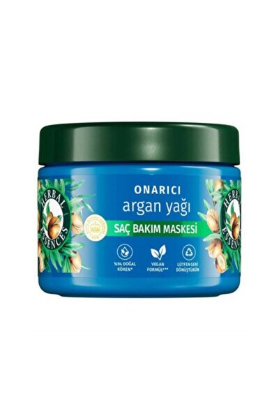 Herbal Essences Onarıcı Argan Yağı Saç Bakım Maskesi 300 ml