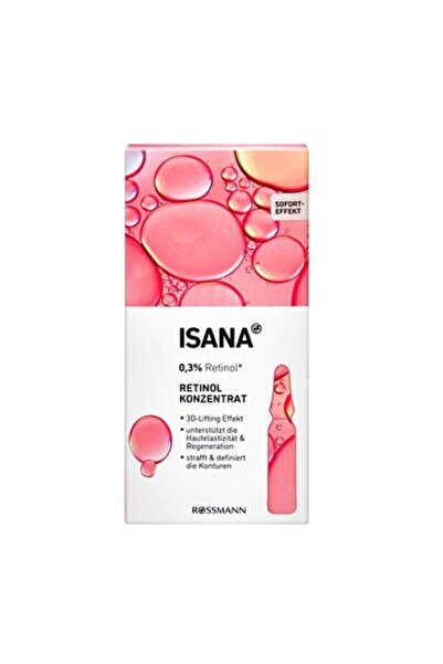 ISANA Love Your Skin Bakım Ampulü Retinol 14 ml