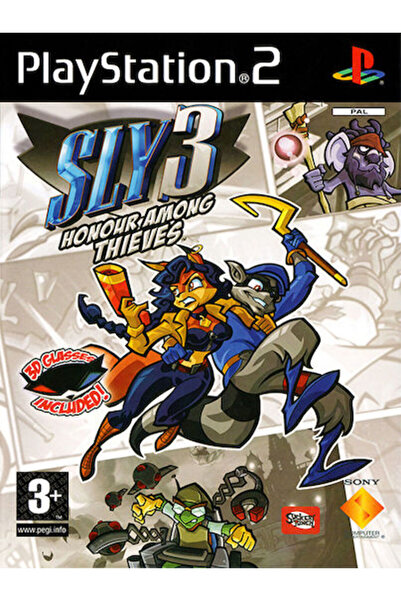 Sony Sly 3 Honor Among Thieves PS2 Παιχνίδι PS2 (Μεταχειρισμένο)
