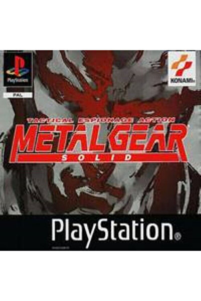 KONAMI Metal Gear Solid Playstation PS1 Παιχνίδι (Μεταχειρισμένο)