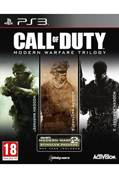 ACTIVISION Call of Duty Modern Warfare Trilogy Παιχνίδι PS3 (Μεταχειρισμένο)